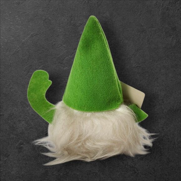 Vintage 1985 Gnome Plush Funny Desk Decor Is There Life Before Friday Green Cute - Picture 4 of 9